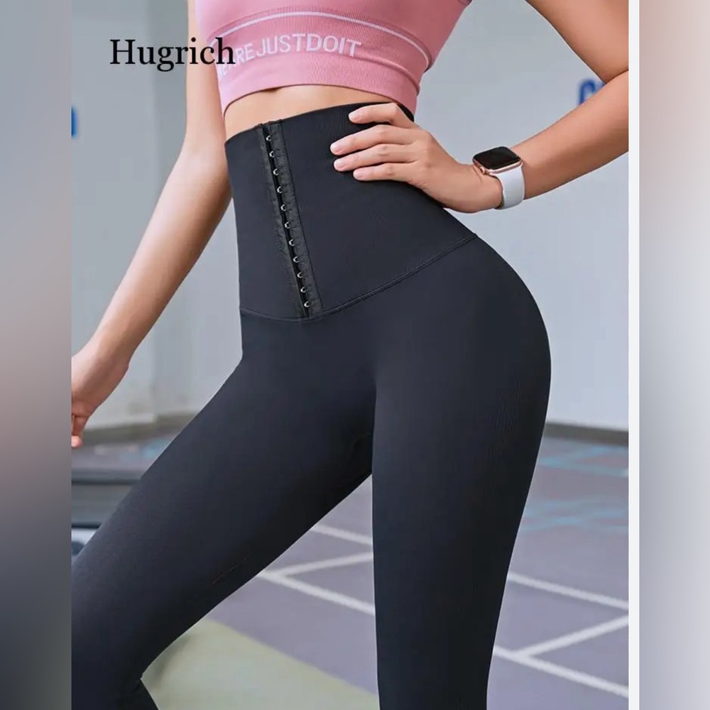 Pants High Waist Shapewear Corset  Sports Push Up Running Fitness Leggings